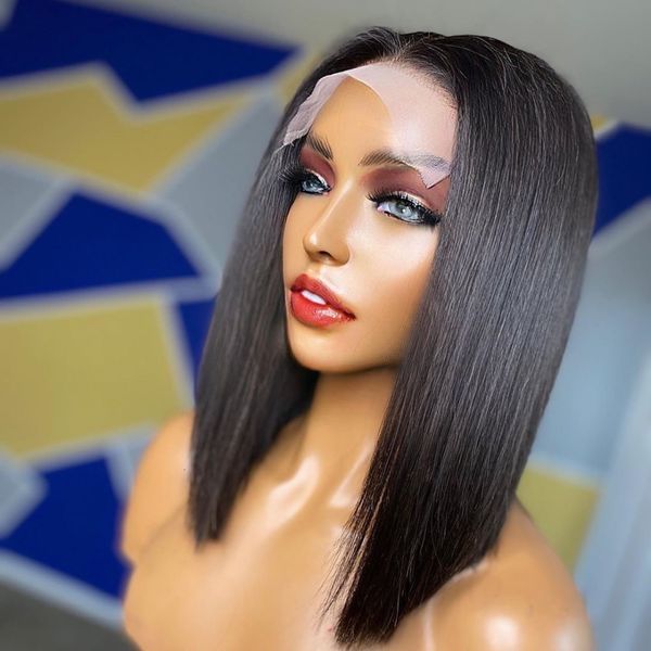 #2 dark brown color straight black short bob synthetic lace front wigs with middle part heat fiber realistic 1b color, Black;brown
#2 dark brown color straight black short bob synthetic lace front wigs with middle part heat fiber realistic 1b color, Black;brown