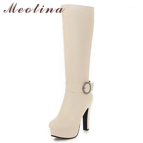 boots meotina winter knee high women zipper platform chunky heel long buckle super shoes lady autumn size 33-451, Black
boots meotina winter knee high women zipper platform chunky heel long buckle super shoes lady autumn size 33-451, Black