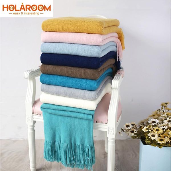 blankets solid color blanket thread soft shawl large towel for autumn winter travel nap living room home decoration
blankets solid color blanket thread soft shawl large towel for autumn winter travel nap living room home decoration
