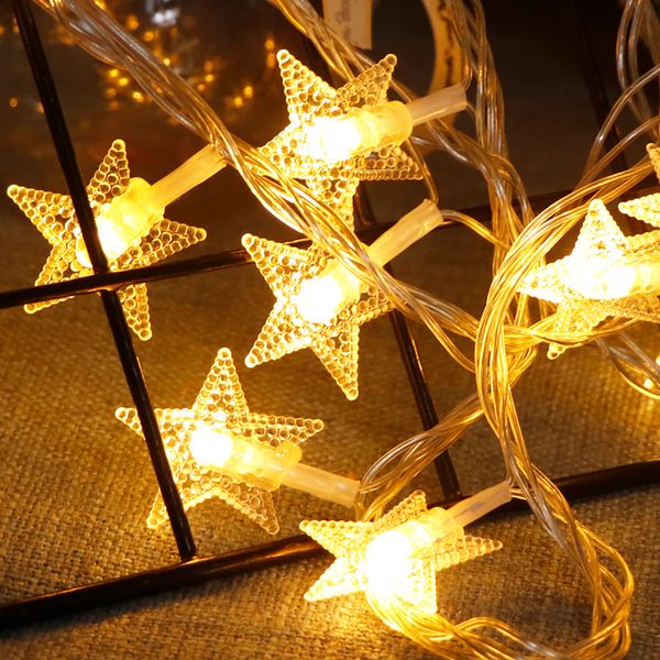 2021 10 100 garland star led string christmas decoration for the fourth wedding party holiday lights festive lighting 0i9l
2021 10 100 garland star led string christmas decoration for the fourth wedding party holiday lights festive lighting 0i9l