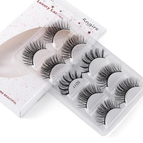 false eyelashes 5 pairs 5d mink hair natural wispy fluffy dramatic volume fake lashes extension handmade cruelty-eyelash
false eyelashes 5 pairs 5d mink hair natural wispy fluffy dramatic volume fake lashes extension handmade cruelty-eyelash