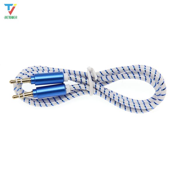 jack audio cable 3.5mm male to male car aux cable headphone extension code for phone mp3 car headset speaker wholesale 100pcs/lot
jack audio cable 3.5mm male to male car aux cable headphone extension code for phone mp3 car headset speaker wholesale 100pcs/lot