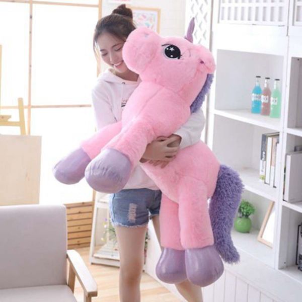 unicorn plush toy giant stuffed&plush animal pillow cushion appease soft stuffed unicorn doll animal horse toys for children y200623
unicorn plush toy giant stuffed&plush animal pillow cushion appease soft stuffed unicorn doll animal horse toys for children y200623