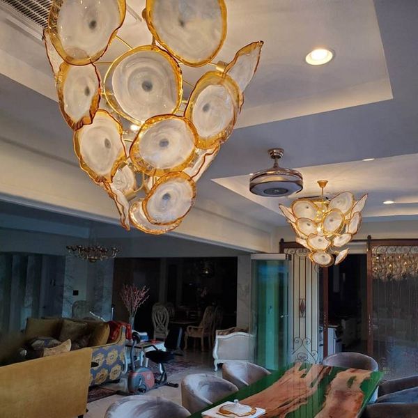 multi size art glass plate pendant lighting living room bedroom home decoration hand blown glass chandelier lighting fixture
multi size art glass plate pendant lighting living room bedroom home decoration hand blown glass chandelier lighting fixture