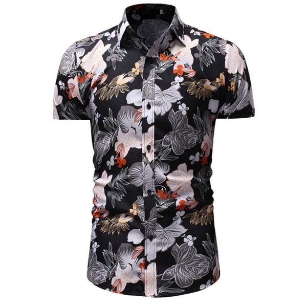 2020 fashion mens short sleeve hawaiian shirt summer casual beach shirts men's flower casual button down blouse size y528, White;black
2020 fashion mens short sleeve hawaiian shirt summer casual beach shirts men's flower casual button down blouse size y528, White;black