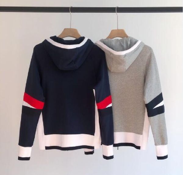 tb women's hoodies & sweatshirts spring and autumn new men's fashion sports jacket pure cotton stitching thick coat hoodie sweater, Black
tb women's hoodies & sweatshirts spring and autumn new men's fashion sports jacket pure cotton stitching thick coat hoodie sweater, Black