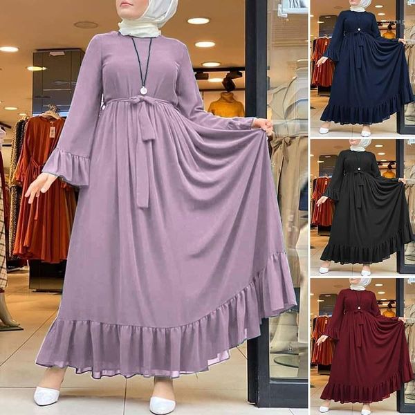 casual dresses vintage ruffle dress women's autumn muslim sundress hijab female hollow maxi vestidos plus size robe belted1, Black;gray
casual dresses vintage ruffle dress women's autumn muslim sundress hijab female hollow maxi vestidos plus size robe belted1, Black;gray