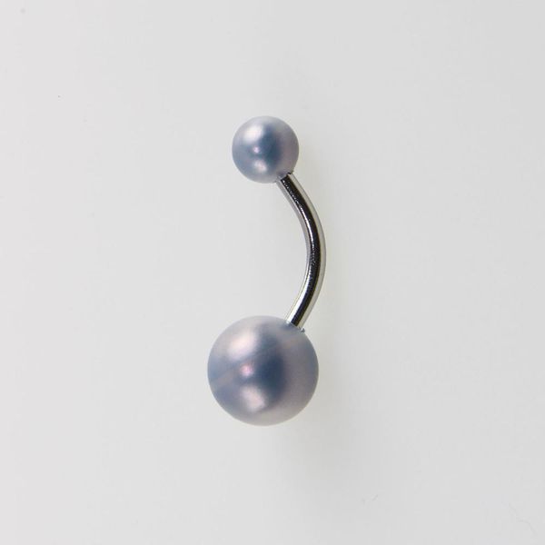 2pcs mix color imitation pearl with surgical stainless steel body piercing jewelry ball belly button rings navelpiercing jewelry h wmtvnk, Black
2pcs mix color imitation pearl with surgical stainless steel body piercing jewelry ball belly button rings navelpiercing jewelry h wmtvnk, Black