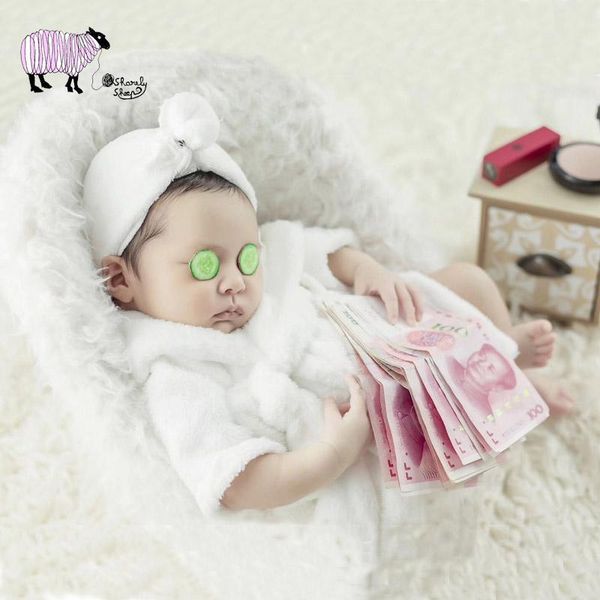 newborn baby pgraphy white bathrobe clothes props infant p shoot outfits 3-6m baby fotografia shooting chair bed costume, Yellow
newborn baby pgraphy white bathrobe clothes props infant p shoot outfits 3-6m baby fotografia shooting chair bed costume, Yellow