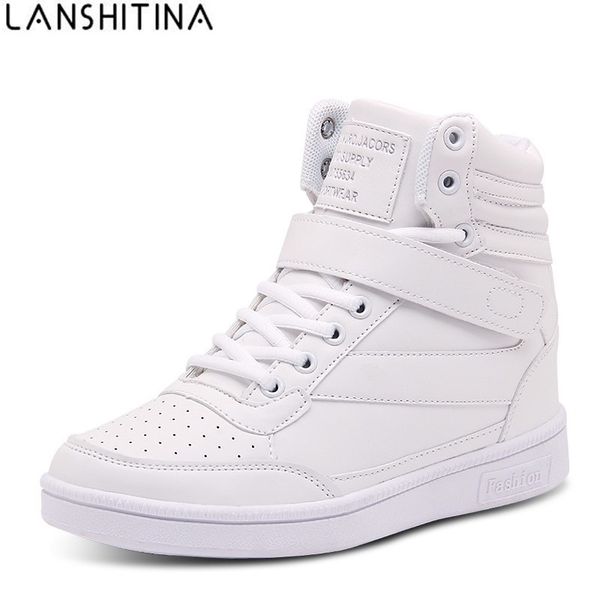women casual shoes espadrilles platform hidden increasing sneakers pu leather shoes woman breathable high white shoes y200424, Black
women casual shoes espadrilles platform hidden increasing sneakers pu leather shoes woman breathable high white shoes y200424, Black