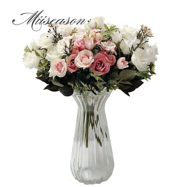 13heads silk roses bride bouquet wedding christmas decoration for home vase ornamental flowerpot artificial flowers scrapbooking
13heads silk roses bride bouquet wedding christmas decoration for home vase ornamental flowerpot artificial flowers scrapbooking