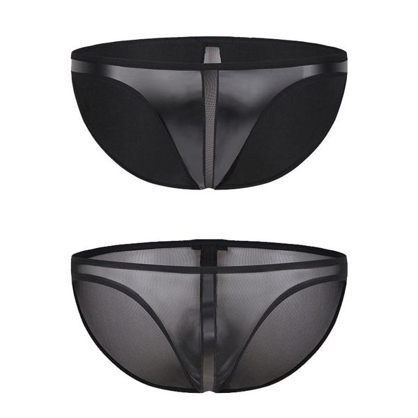 men's g-strings men imitation leather underwear transparent mesh yarn to lure low waist xxl size, Black;brown
men's g-strings men imitation leather underwear transparent mesh yarn to lure low waist xxl size, Black;brown