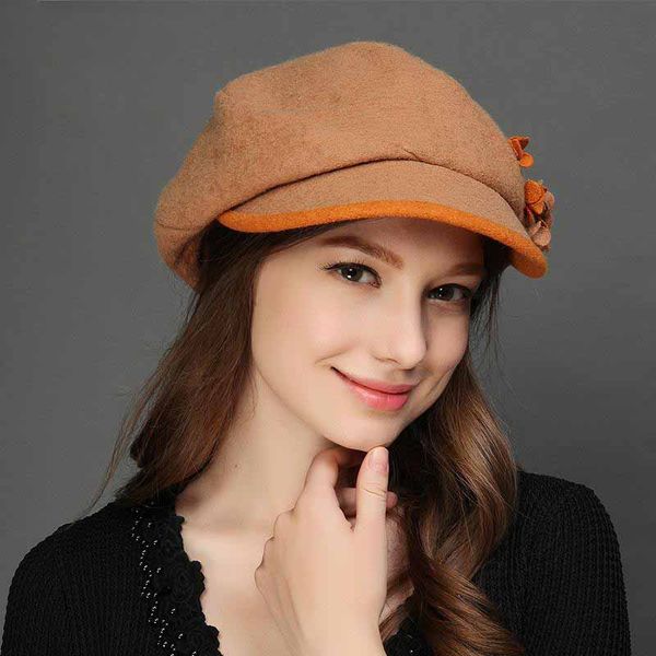 women hat beret autumn winter female elegant lady fashion hats fedoras warm wool cap corros, Blue;gray
women hat beret autumn winter female elegant lady fashion hats fedoras warm wool cap corros, Blue;gray