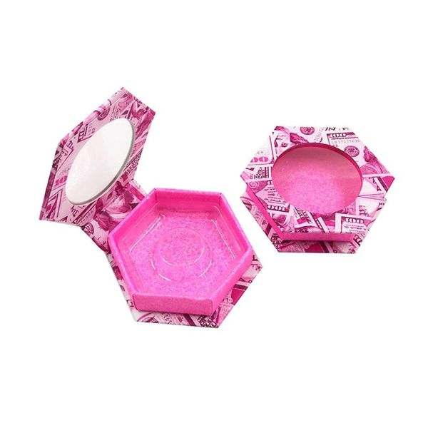 false eyelashes 5pcs eyelash packaging box empty glitter storage holder home hexagonal case gift easy use travel makeup mini portable
false eyelashes 5pcs eyelash packaging box empty glitter storage holder home hexagonal case gift easy use travel makeup mini portable