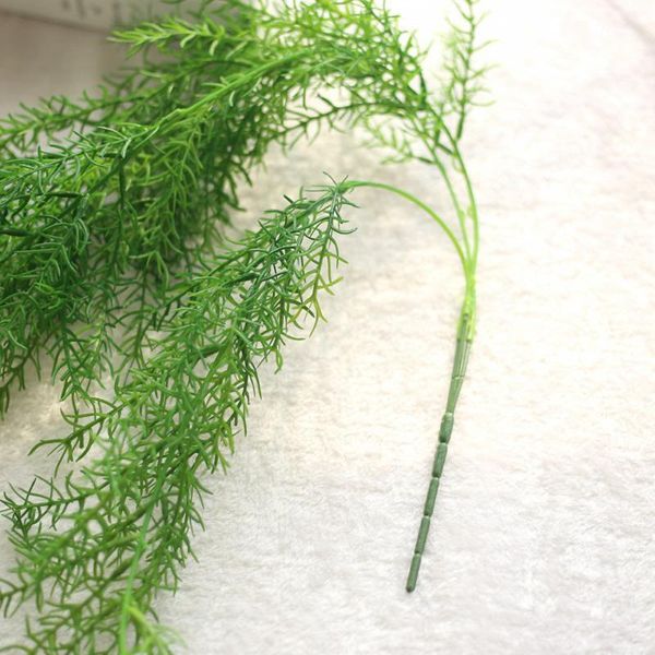 1pc 105cm wall hanging artificial fake leaf soft plastic pine needles simulation leaves green for wedding party home decor dec1
1pc 105cm wall hanging artificial fake leaf soft plastic pine needles simulation leaves green for wedding party home decor dec1