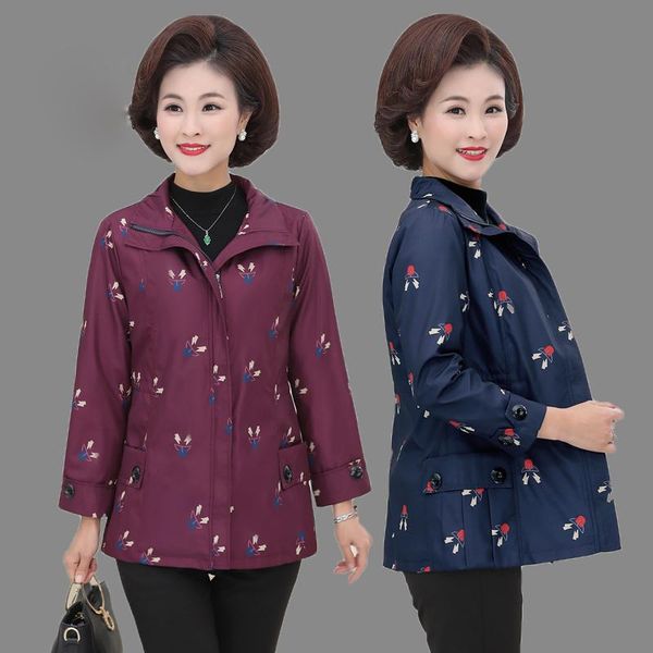 women's trench coats windbreaker 2021 spring autumn printed zipper large size 5xl loose casual coat outerwear mother dress k143, Tan;black
women's trench coats windbreaker 2021 spring autumn printed zipper large size 5xl loose casual coat outerwear mother dress k143, Tan;black