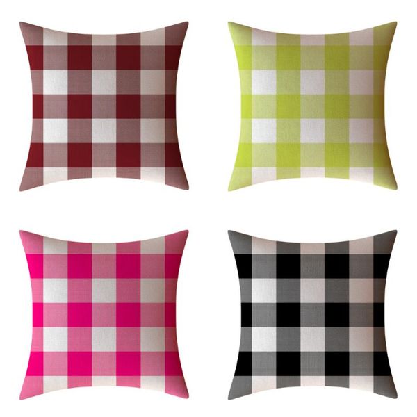 cushion/decorative pillow plaid print cushion cover colorful flax case living sofa throw pillowcase decorative home textile
cushion/decorative pillow plaid print cushion cover colorful flax case living sofa throw pillowcase decorative home textile