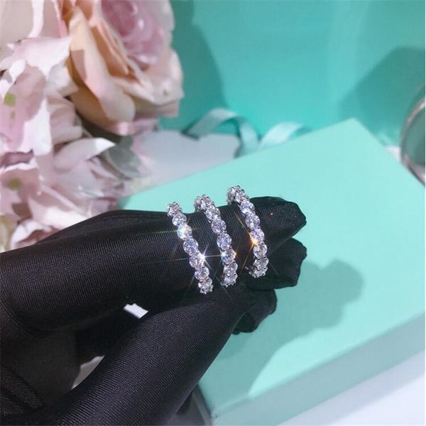 infinity brand new fashion jewelry 925 sterling silver round cut stack white z cz diamond gemstones women wedding bridal ring gift, Slivery;golden
infinity brand new fashion jewelry 925 sterling silver round cut stack white z cz diamond gemstones women wedding bridal ring gift, Slivery;golden