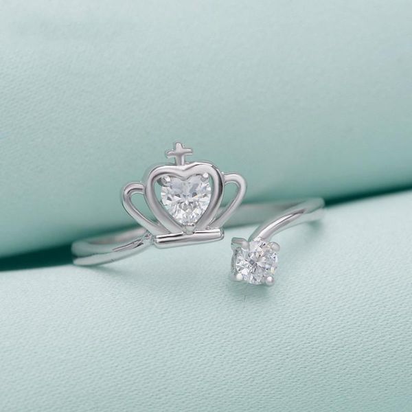 cluster rings 925 sterling silver from japan and south korea, ladies' simple trinkets, micro-inlaid zircon index finger, Golden;silver
cluster rings 925 sterling silver from japan and south korea, ladies' simple trinkets, micro-inlaid zircon index finger, Golden;silver