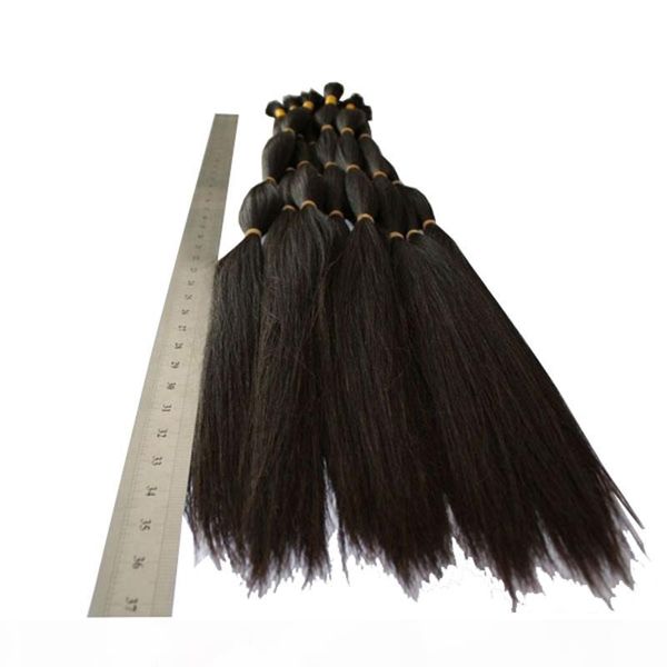 double drawn--100% human bulks hair unprocessed raw hair 16 18 20 22 24 26 inch natural color brazilian silky straight hair extensions, Black
double drawn--100% human bulks hair unprocessed raw hair 16 18 20 22 24 26 inch natural color brazilian silky straight hair extensions, Black