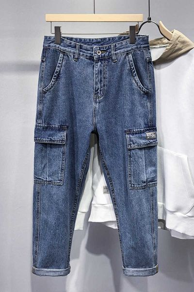 autumn fashion jeans straight baggy daddy long radish men's casual harem pants, Blue
autumn fashion jeans straight baggy daddy long radish men's casual harem pants, Blue