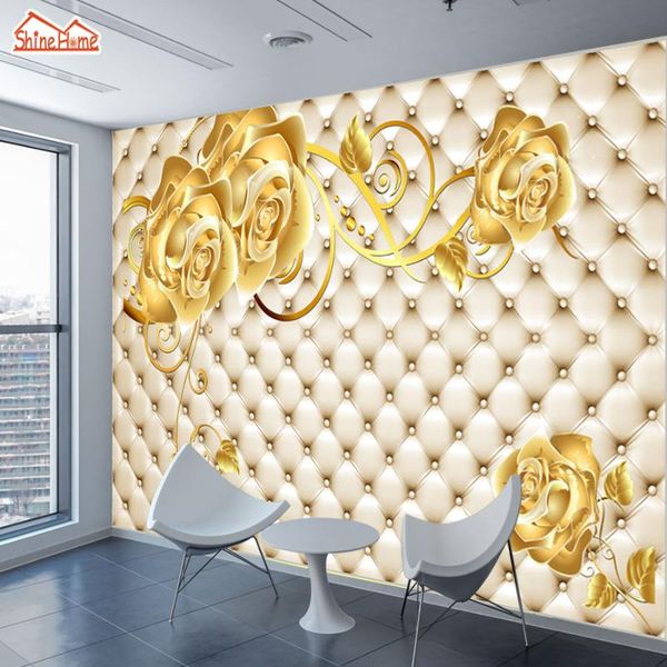 shinehome-large custom golden rose flower blossom wallpapers 3d living room romantic nature home office bedroom mural wall paper
shinehome-large custom golden rose flower blossom wallpapers 3d living room romantic nature home office bedroom mural wall paper