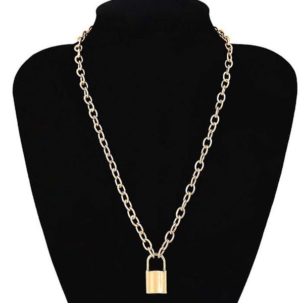 chokers friendship gifts silver color women jewelry padlock pendant necklace cable chain, Golden;silver
chokers friendship gifts silver color women jewelry padlock pendant necklace cable chain, Golden;silver