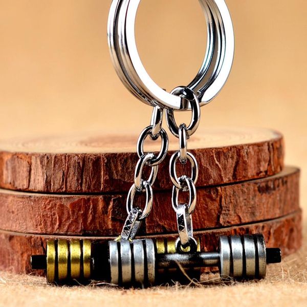 keychains big barbell dumbbell zinc alloy environmental protection keychain, fitness sports jewelry, car pendant, Silver
keychains big barbell dumbbell zinc alloy environmental protection keychain, fitness sports jewelry, car pendant, Silver