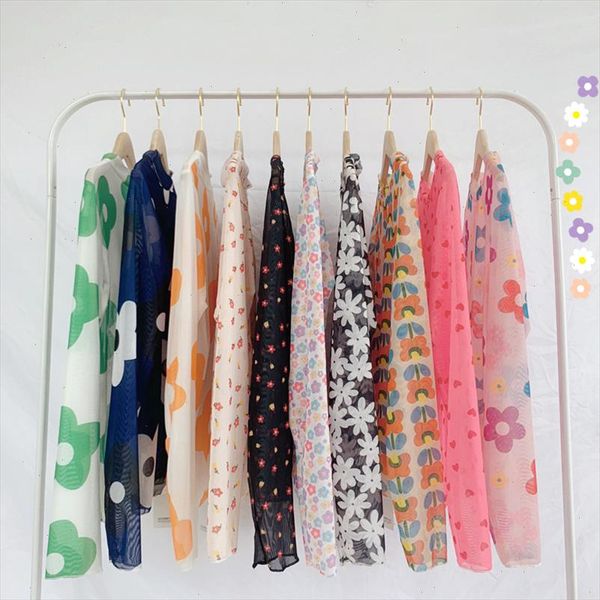 korean long sleeve hollow mesh perspective daisy moon flower graphic t shirt t shirt cute basic fashion matching tee, White
korean long sleeve hollow mesh perspective daisy moon flower graphic t shirt t shirt cute basic fashion matching tee, White