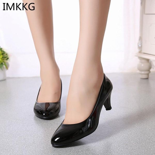 2021 fashion women shoes office work heels casual shoes elegant ladies med heel female f027, Black
2021 fashion women shoes office work heels casual shoes elegant ladies med heel female f027, Black