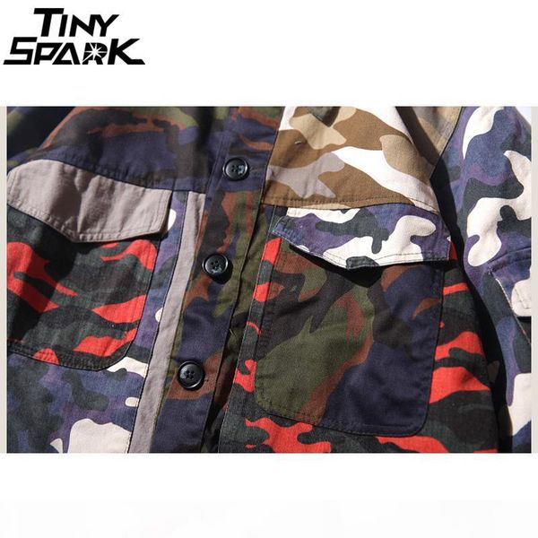 mens camouflage jackets hip hop vintage camo color block patchwork jacket streetwear casual bomber jacket fashion autumn 2018, Black;brown
mens camouflage jackets hip hop vintage camo color block patchwork jacket streetwear casual bomber jacket fashion autumn 2018, Black;brown