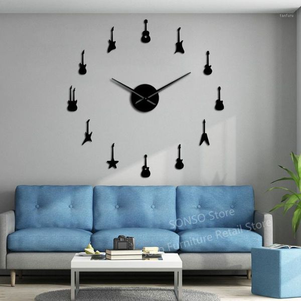 guitar variety music diy giant wall clock music room decor frameless big needles large wall clock rock n roll guitar watch1
guitar variety music diy giant wall clock music room decor frameless big needles large wall clock rock n roll guitar watch1