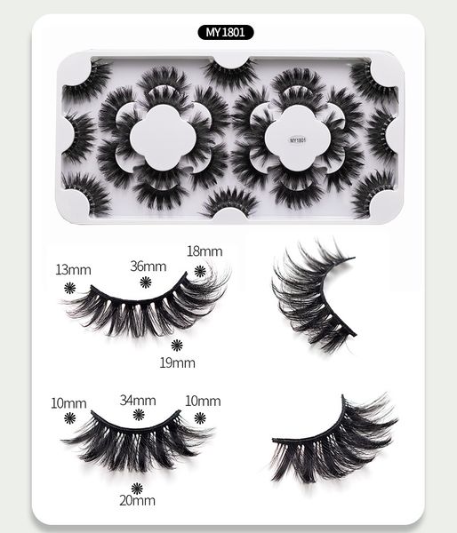 new arrival thick 18 pairs mink false eyelashes set natural long curly vivid fake lashes handmade reusable drop shipping
new arrival thick 18 pairs mink false eyelashes set natural long curly vivid fake lashes handmade reusable drop shipping