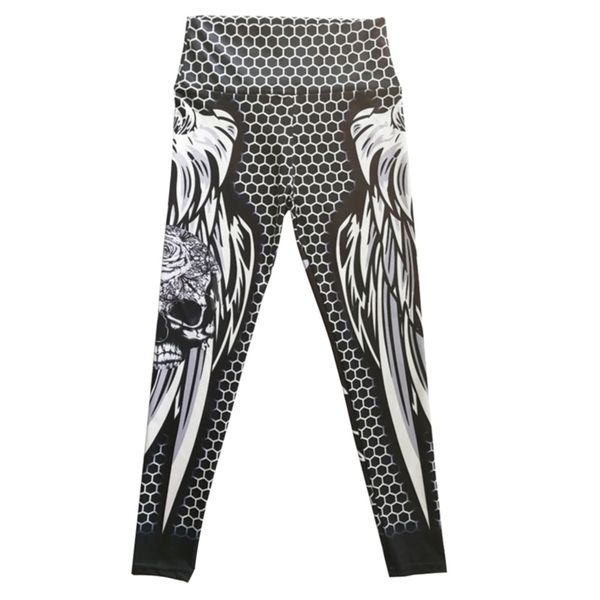 yoga pants black and white skull and wing print fitness yoga pants stretch breathable leggings motion pants, Black;white
yoga pants black and white skull and wing print fitness yoga pants stretch breathable leggings motion pants, Black;white