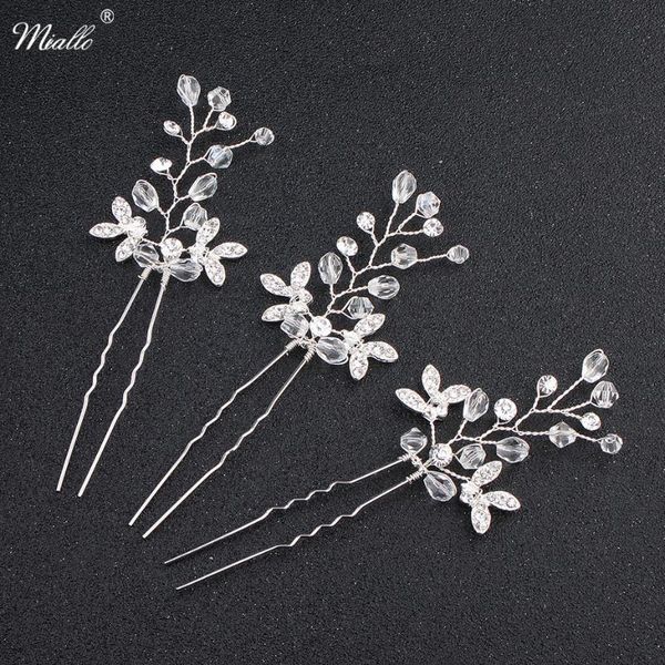 miallo 6pcs/lot austria crystal stone princess hairpins for wedding bride hair clips women hair jewelry accessories decorations, Golden;silver
miallo 6pcs/lot austria crystal stone princess hairpins for wedding bride hair clips women hair jewelry accessories decorations, Golden;silver