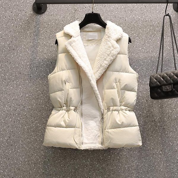 4xl fashion warm waistcoat women's winter wear with pockets new cotton jacket loose all-match coat sleeveless zipper, Black;white
4xl fashion warm waistcoat women's winter wear with pockets new cotton jacket loose all-match coat sleeveless zipper, Black;white