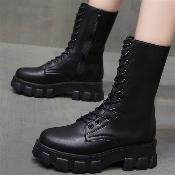 2021 new autumn female mid-calf calf mid-heel thick women's bottom warm rentals above 35-40 size boots 76kc, Black
2021 new autumn female mid-calf calf mid-heel thick women's bottom warm rentals above 35-40 size boots 76kc, Black