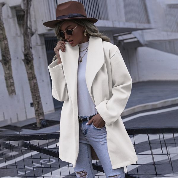 cross-border european and american womens clothing autumn winter coat fashion hooded mid-length woolen coat for women, Black
cross-border european and american womens clothing autumn winter coat fashion hooded mid-length woolen coat for women, Black