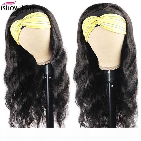 ishow human hair wigs with headbands easy to install body yaki straight water headband wig loose deep curly none lace wigs, Black;brown
ishow human hair wigs with headbands easy to install body yaki straight water headband wig loose deep curly none lace wigs, Black;brown