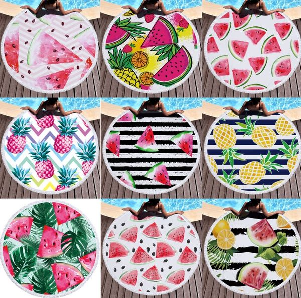 microfiber tassel round beach towel bath towel yoga mat tropical fruit pineapple new style seabeach towels
microfiber tassel round beach towel bath towel yoga mat tropical fruit pineapple new style seabeach towels
