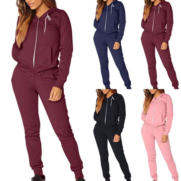 yoga outfits women sports suit athletic tracksuit warm running set zipper jogging sportswear for female hooded sweat loose, White;red
yoga outfits women sports suit athletic tracksuit warm running set zipper jogging sportswear for female hooded sweat loose, White;red