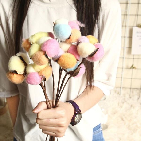 decorative flowers & wreaths 10pcs naturally dried cotton flower artificial plants floral branch for wedding party decoration fake home deco
decorative flowers & wreaths 10pcs naturally dried cotton flower artificial plants floral branch for wedding party decoration fake home deco
