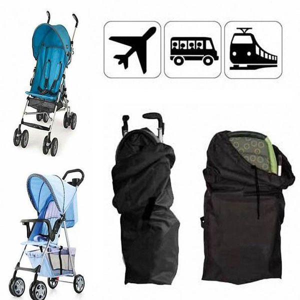 Baby Infant Child Gate Check Umbrella Standard Double Stroller Pram Pushchair Travel Bag Baby Carriage Buggy Cover High