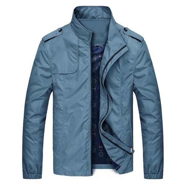 new arrival in spring casual autumn man's windproof jacket thin outwear collar iwg1, Black;brown
new arrival in spring casual autumn man's windproof jacket thin outwear collar iwg1, Black;brown