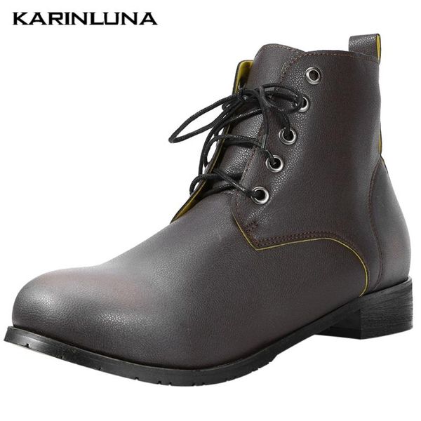 boots karin brand plus size 48 autumn winter shoes vintage ankle booties women, Black
boots karin brand plus size 48 autumn winter shoes vintage ankle booties women, Black