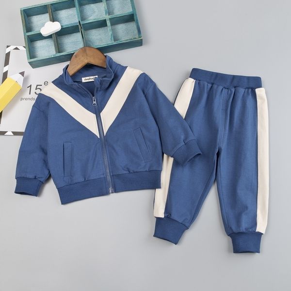 casual boys clothes set 1 2 3 4 years tracksuit infant children clothing baby patchwork sport suit zipper jacket + sweatpants y200325, White
casual boys clothes set 1 2 3 4 years tracksuit infant children clothing baby patchwork sport suit zipper jacket + sweatpants y200325, White