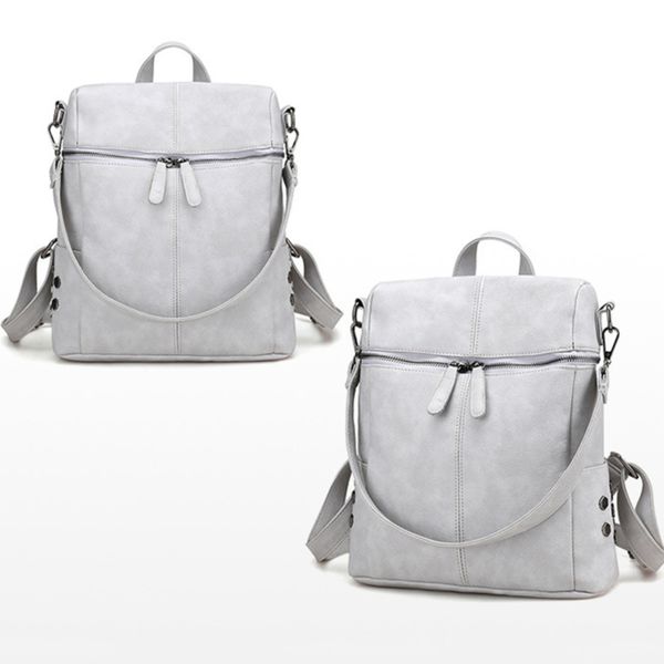 fashion women backpack quality leather school bags for teenager girls large school vintage solid shoulder bags
fashion women backpack quality leather school bags for teenager girls large school vintage solid shoulder bags