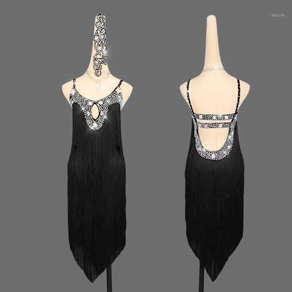 latin dance performance costumes new rhinestone high-end latin dress children female professional competition clothes1, Black;red
latin dance performance costumes new rhinestone high-end latin dress children female professional competition clothes1, Black;red