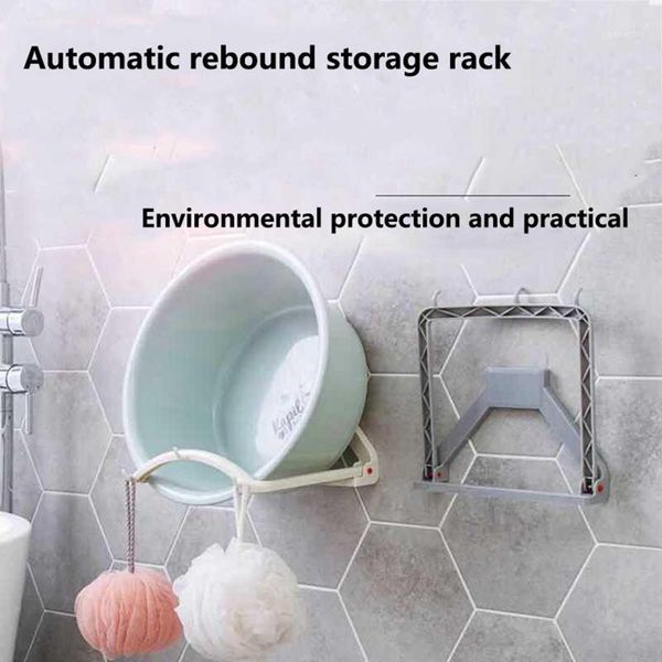 creative design automatic rebound storage rack foldable without damaging the wall can be placed in the kitchen and bathroom1
creative design automatic rebound storage rack foldable without damaging the wall can be placed in the kitchen and bathroom1