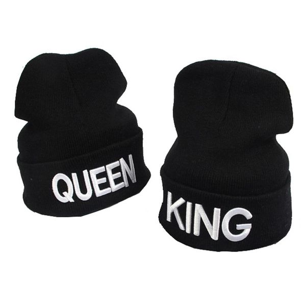 wholesale 5pcs/lot king queen embroidered fashion black couples lovers winter warm knitted beanie hats, Blue;gray
wholesale 5pcs/lot king queen embroidered fashion black couples lovers winter warm knitted beanie hats, Blue;gray